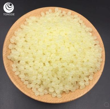 Yellow hot melt adhesive granule